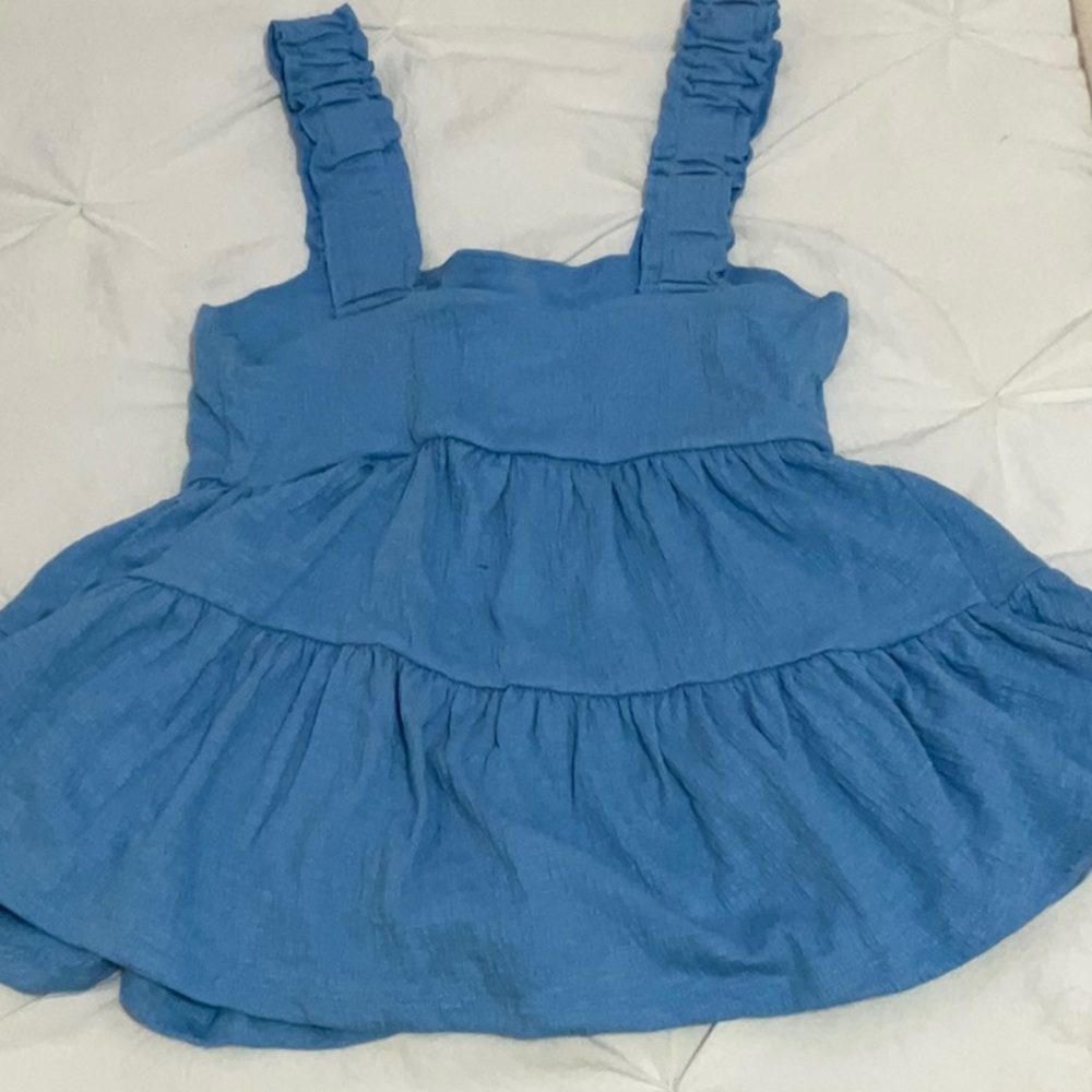 Babydoll Blue Top
